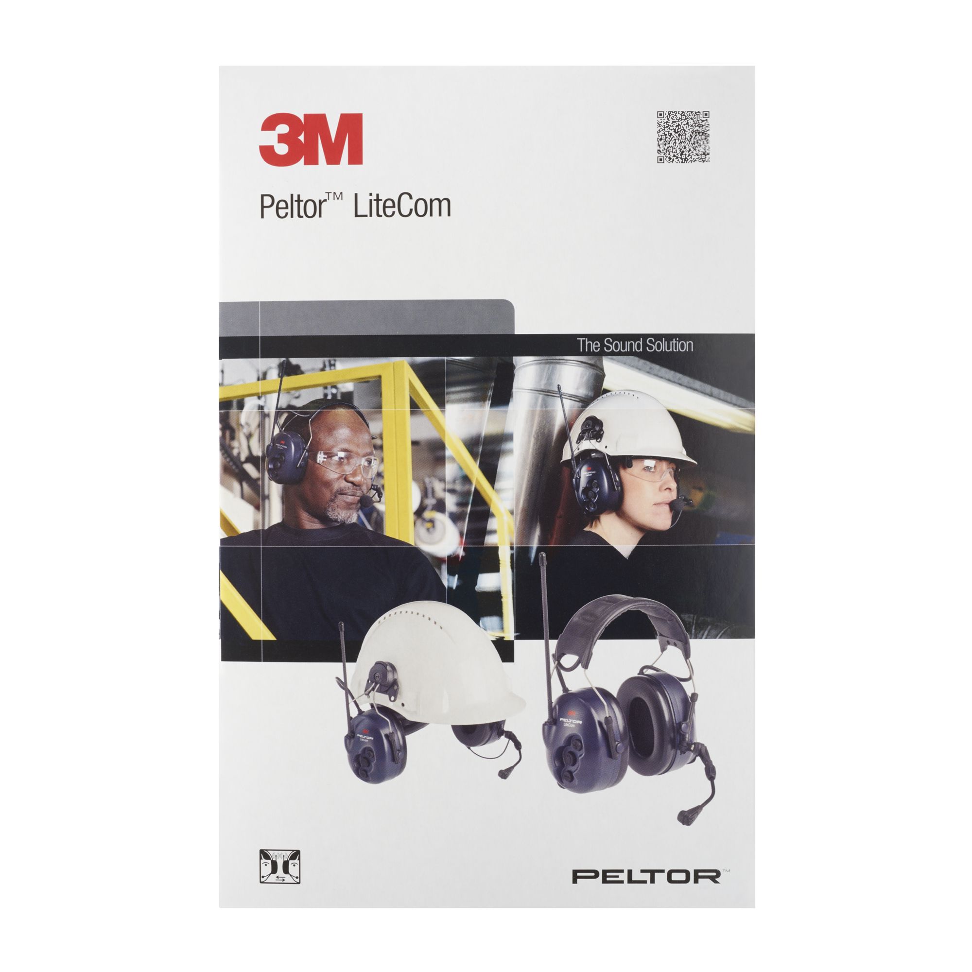 3M™ PELTOR™ LiteCom Orejeras, 33 dB, PMR 446 MHz, acopladas al casco, MT53H7P3E4400-EU