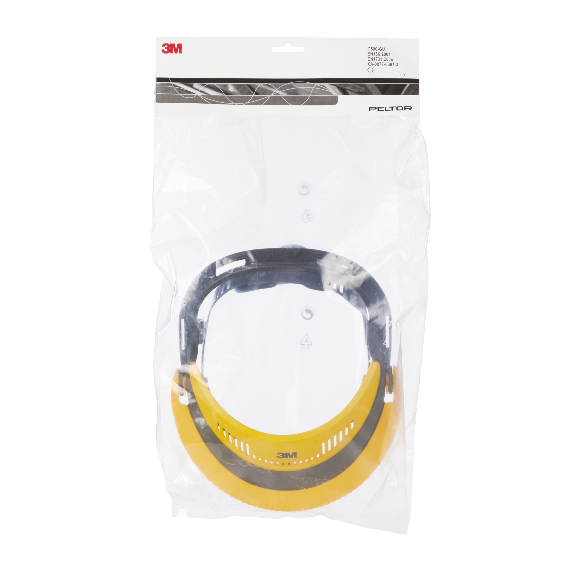 3M™ combinación de arnés de cabeza, industrial, amarillo, G500-GU