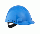 3M™ Casco, Uvicator, con pasador, ventilado y banda antisudor de plástico, azul, G3000CUV-BB