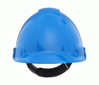 3M™ Casco, Uvicator, con pasador, ventilado y banda antisudor de plástico, azul, G3000CUV-BB