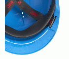3M™ Casco, Uvicator, con pasador, ventilado y banda antisudor de plástico, azul, G3000CUV-BB