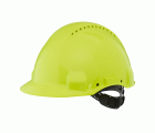 3M™ Casco, Uvicator, con pasador, ventilado y banda antisudor de plástico, de alta visibilidad, G3000CUV-GB