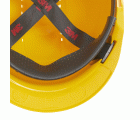 3M™ Casco, Uvicator, con pasador, ventilado y banda antisudor de plástico, amarillo, G3000CUV-GU