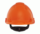 3M™ Casco, Uvicator, con arnés de ruleta, ventilado y banda antisudor de plástico, naranja, G3000NUV-OR