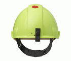 3M™ Casco, Uvicator, con pasador, ventilado y banda antisudor de cuero, de alta visibilidad, G3000DUV-GB