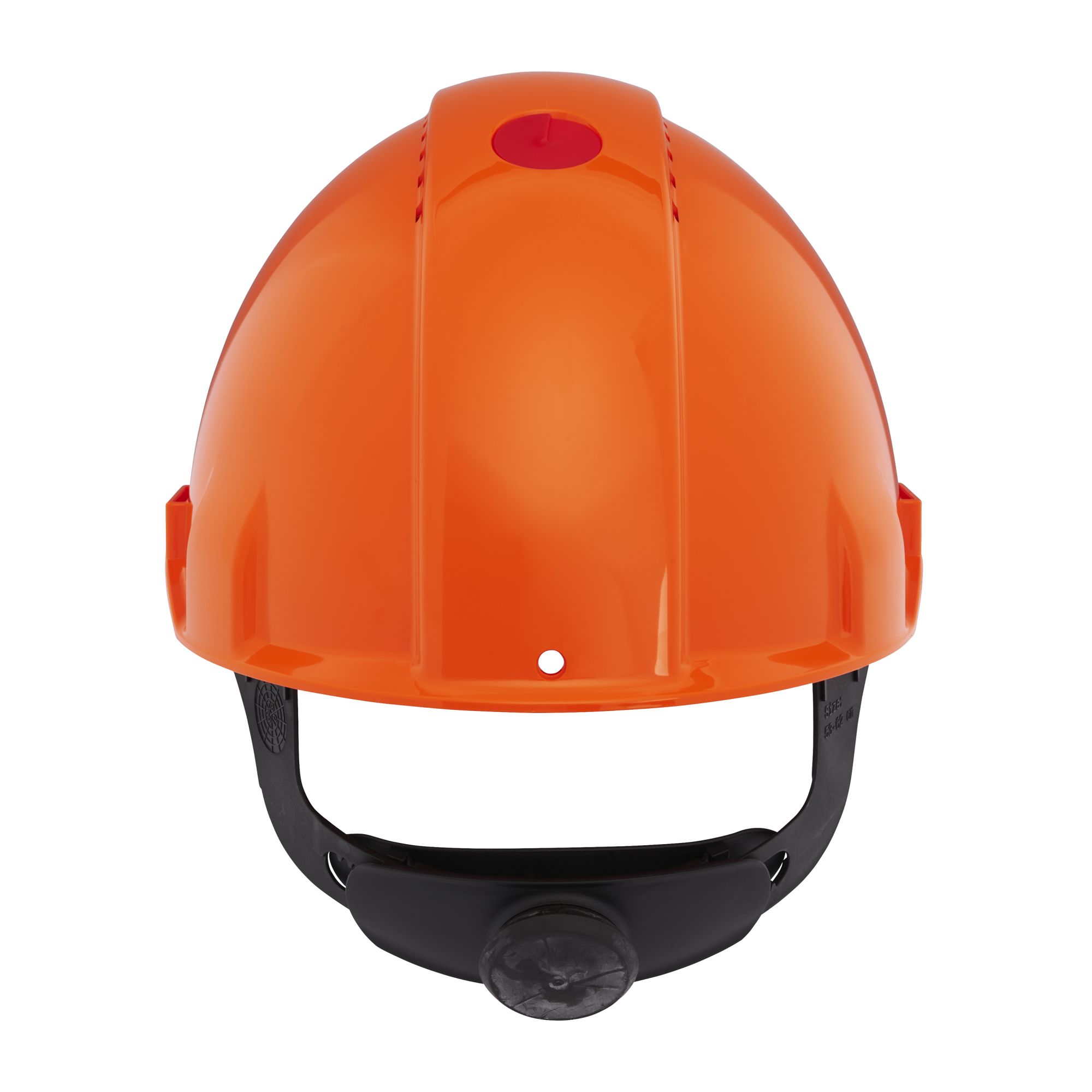 3M™ Casco, Uvicator, con arnés de ruleta, ventilado y banda antisudor de plástico, naranja, G3000NUV-OR