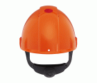 3M™ Casco, Uvicator, con arnés de ruleta, ventilado y banda antisudor de plástico, naranja, G3000NUV-OR