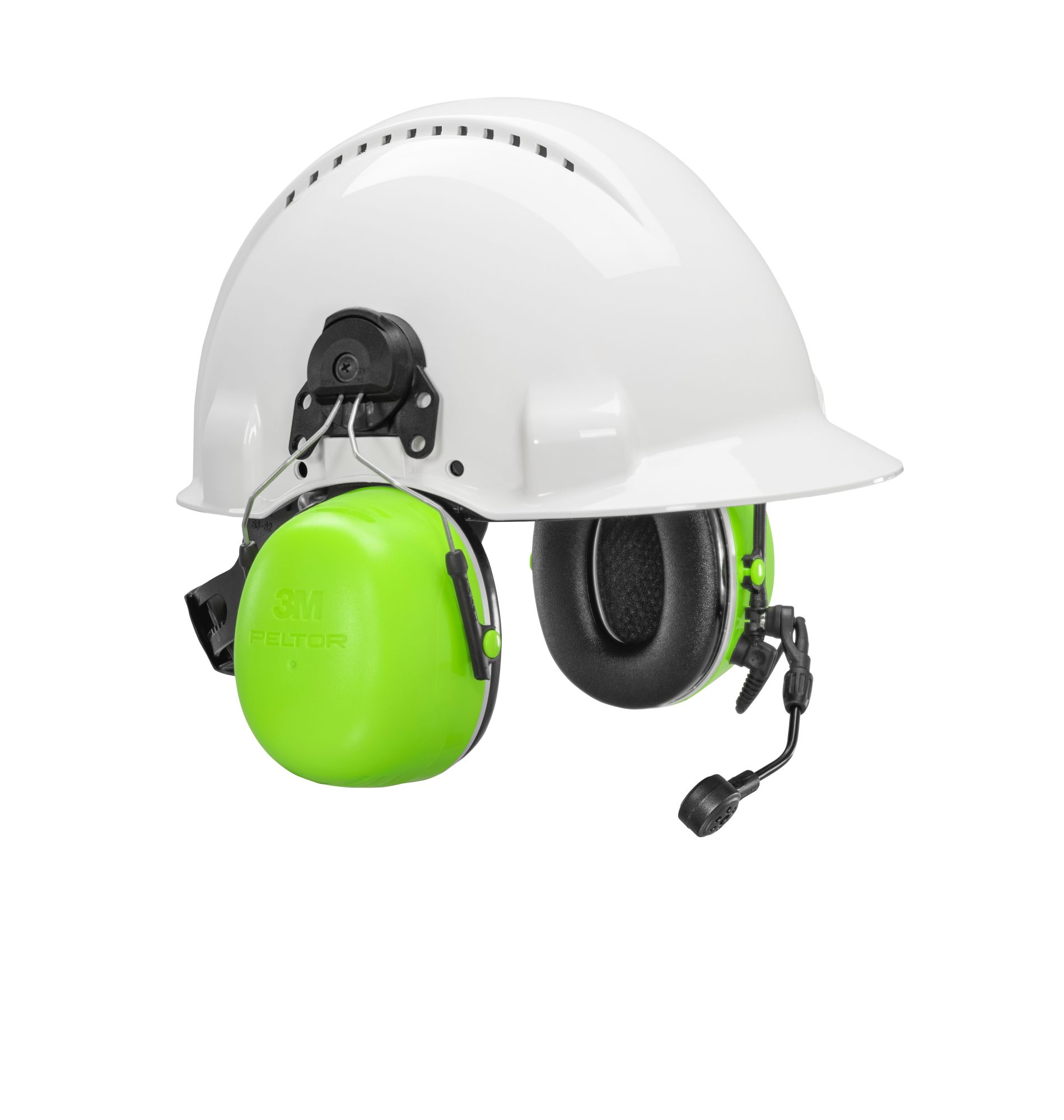 3M™ PELTOR™ CH-5 Orejeras de alta atenuación, 36 db, alta visibilidad, acopladas al casco, MT73H450P3E GB