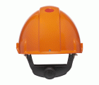 3M™ Casco, Uvicator, con pasador, ventilado y banda antisudor de cuero, naranja, G3000DUV-OR