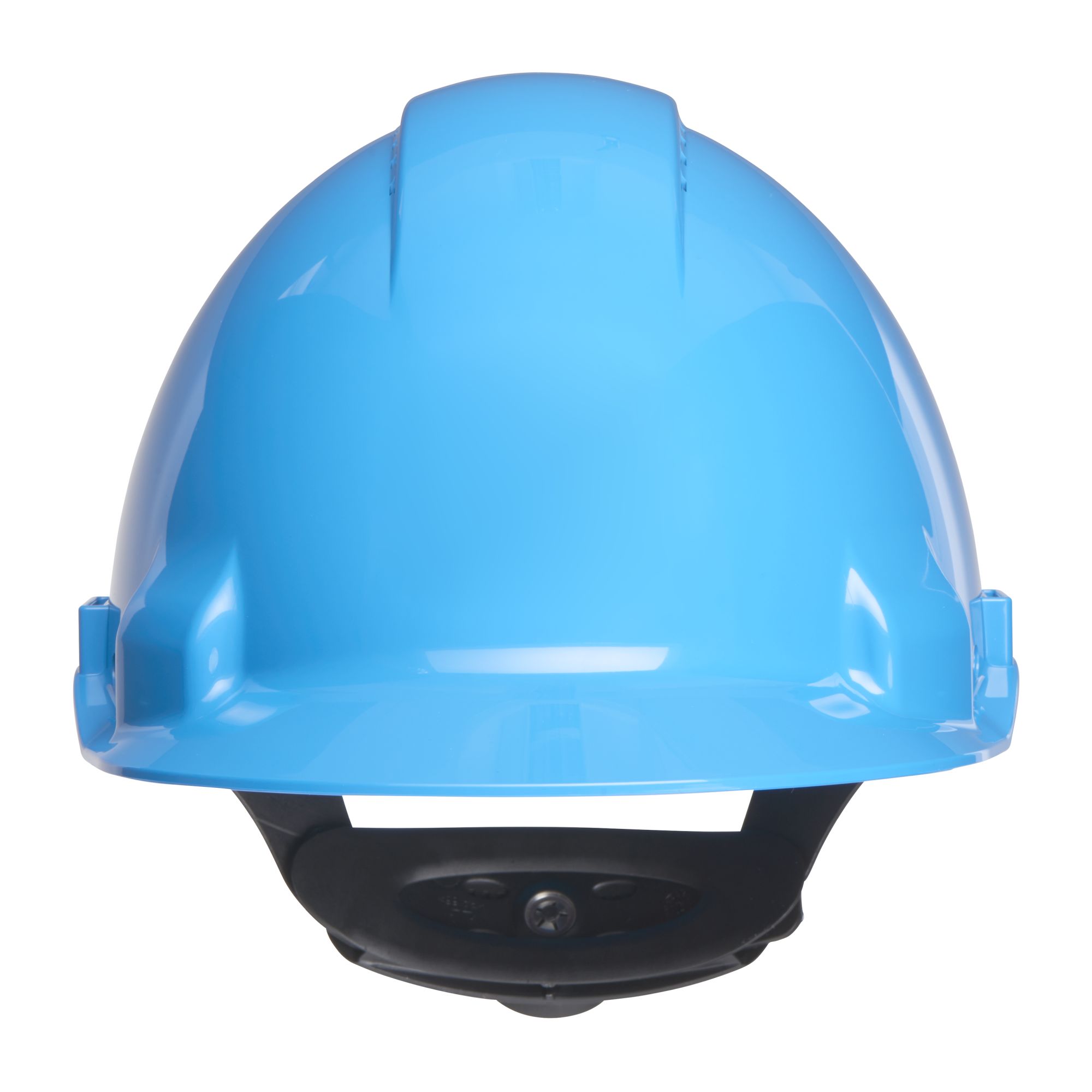 3M™ Casco, Uvicator, con arnés de ruleta, ventilado y banda antisudor de plástico, azul, G3000NUV-BB