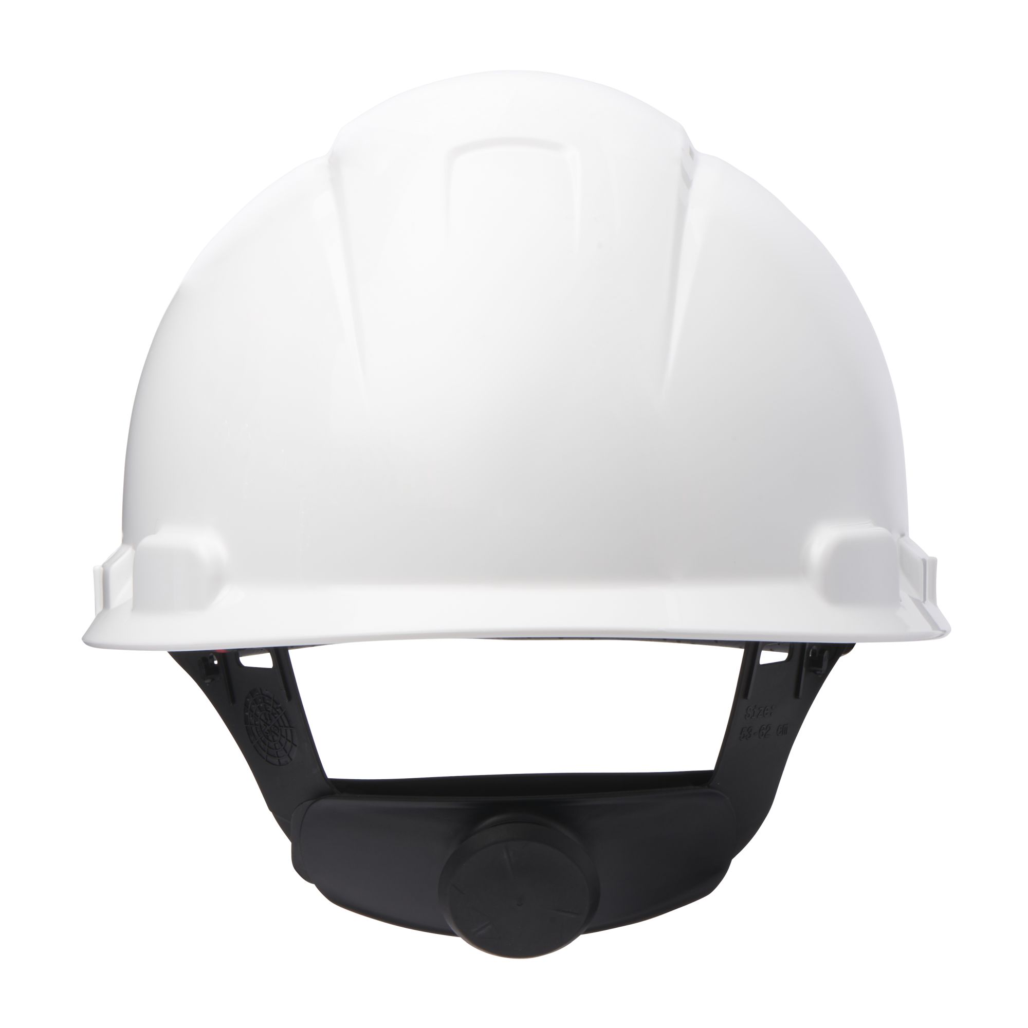 3M™ Casco, con arnés de ruleta, ventilado, banda de plástico para el sudor, blanco, H700N-VI