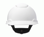 3M™ Casco, con arnés de ruleta, ventilado, banda de plástico para el sudor, blanco, H700N-VI