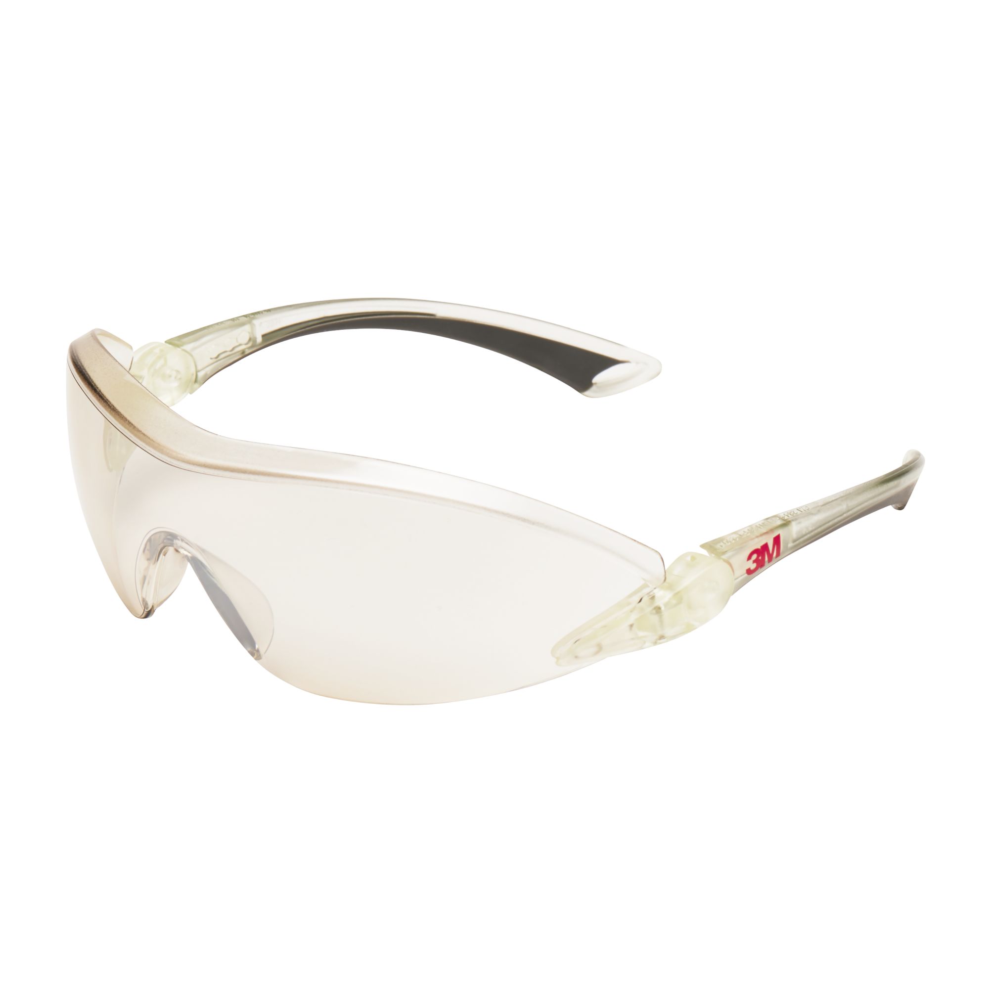 3M™ Gafas de seguridad serie 2840, antirrayaduras, lente de espejo para interior/exterior, 20/caja