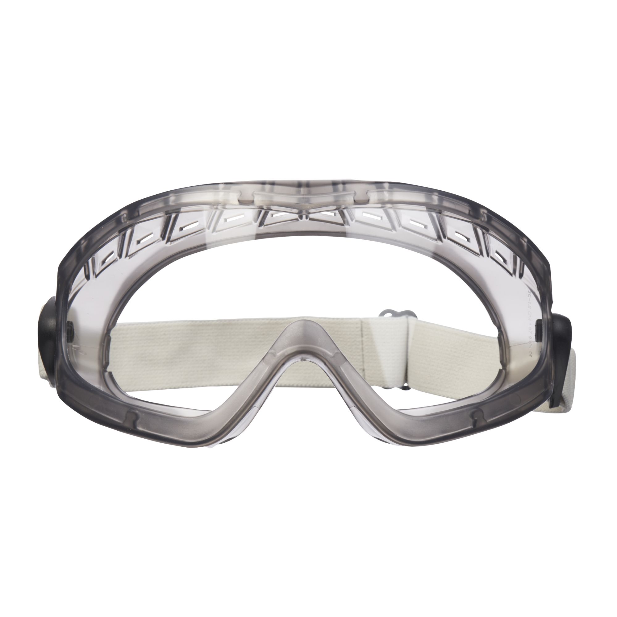 3M™ Gafas de seguridad serie 2890, con ventilación indirecta, antirrayaduras/antiempañante, lente de policarbonato transparente, 2890, 10/caja