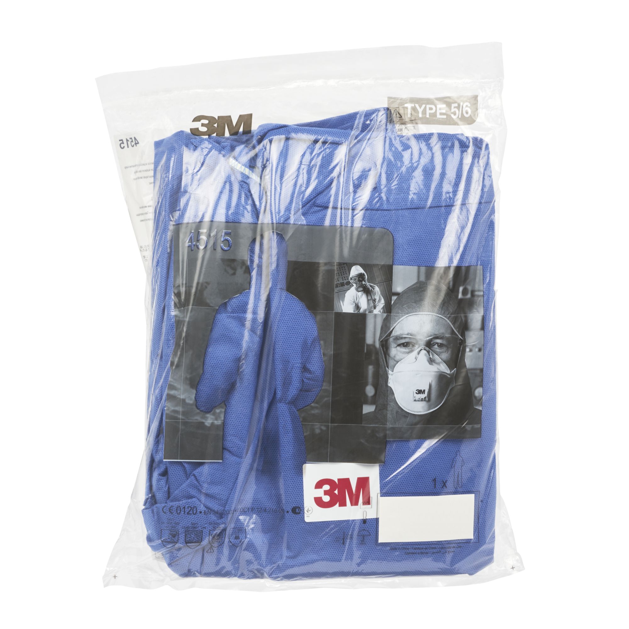 3M™ Prenda de protección 4515, azul, 4XL