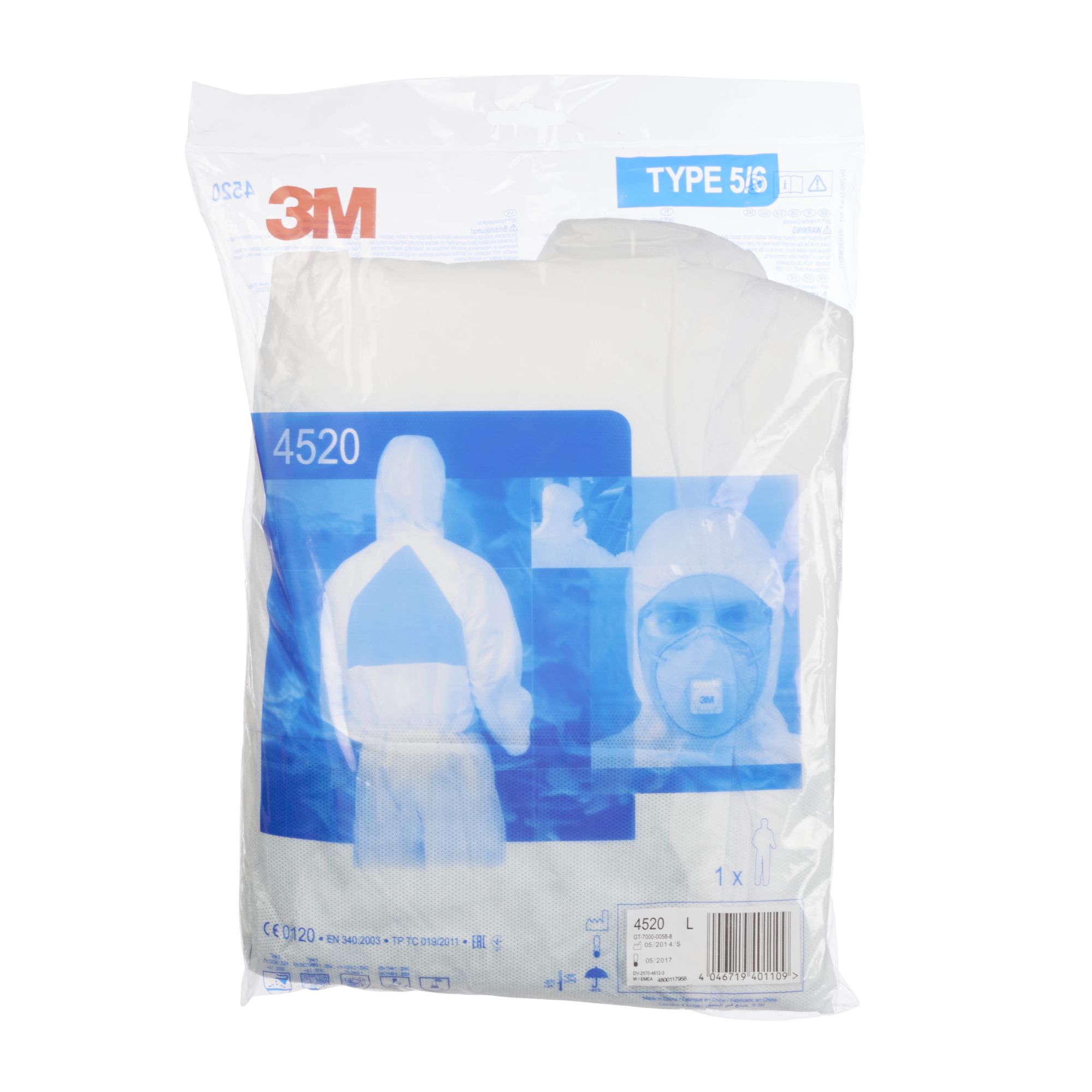 3M™ Prenda de protección 4520, L