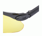 3M™ Maxim™ gafas de protección, montura de color negro/gris, tratamiento DX, lentes de color ámbar, 13228