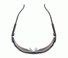 3M™ Maxim™ gafas de protección, montura negra y gris, DX, lentes color bronce, 13226