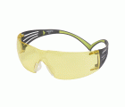 3M™ SecureFit™ 400 Gafas de seguridad, montura negro/verde, antirrayaduras/antiempañante, lente ámbar, SF403AS/AF-EU, 20/caja