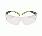 3M™ SecureFit™ 400 Gafas de seguridad, montura negro/verde, antirrayaduras, lente de espejo para interior/exterior, SF410AS-EU, 20/caja