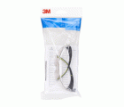 3M™ SecureFit™ 400 Gafas de seguridad, montura negro/verde, antirrayaduras, lente de espejo para interior/exterior, SF410AS-EU, 20/caja