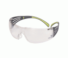 3M™ SecureFit™ 400 Gafas de seguridad, montura negro/verde, antirrayaduras, lente de espejo para interior/exterior, SF410AS-EU, 20/caja