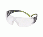3M™ SecureFit™ 400 Gafas de seguridad, montura negro/verde, antirrayaduras/antiempañante, lente incolora, SF401AS/AF-EU, 20/caja