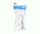 3M™ SecureFit™ 400 Gafas de seguridad, montura negro/verde, antirrayaduras/antiempañante, lente incolora, SF401AS/AF-EU, 20/caja