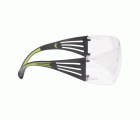3M™ SecureFit™ 400 Gafas de seguridad, montura negro/verde, antirrayaduras/antiempañante, lente incolora, SF401AS/AF-EU, 20/caja