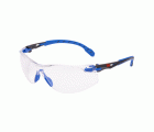 3M™ Solus™ 1000 Gafas de seguridad, montura azul/negro, recubrimiento antiempañante/antirrayaduras Scotchgard™ (K y N), lente incolora, S1101SGAF-EU, 20/caja