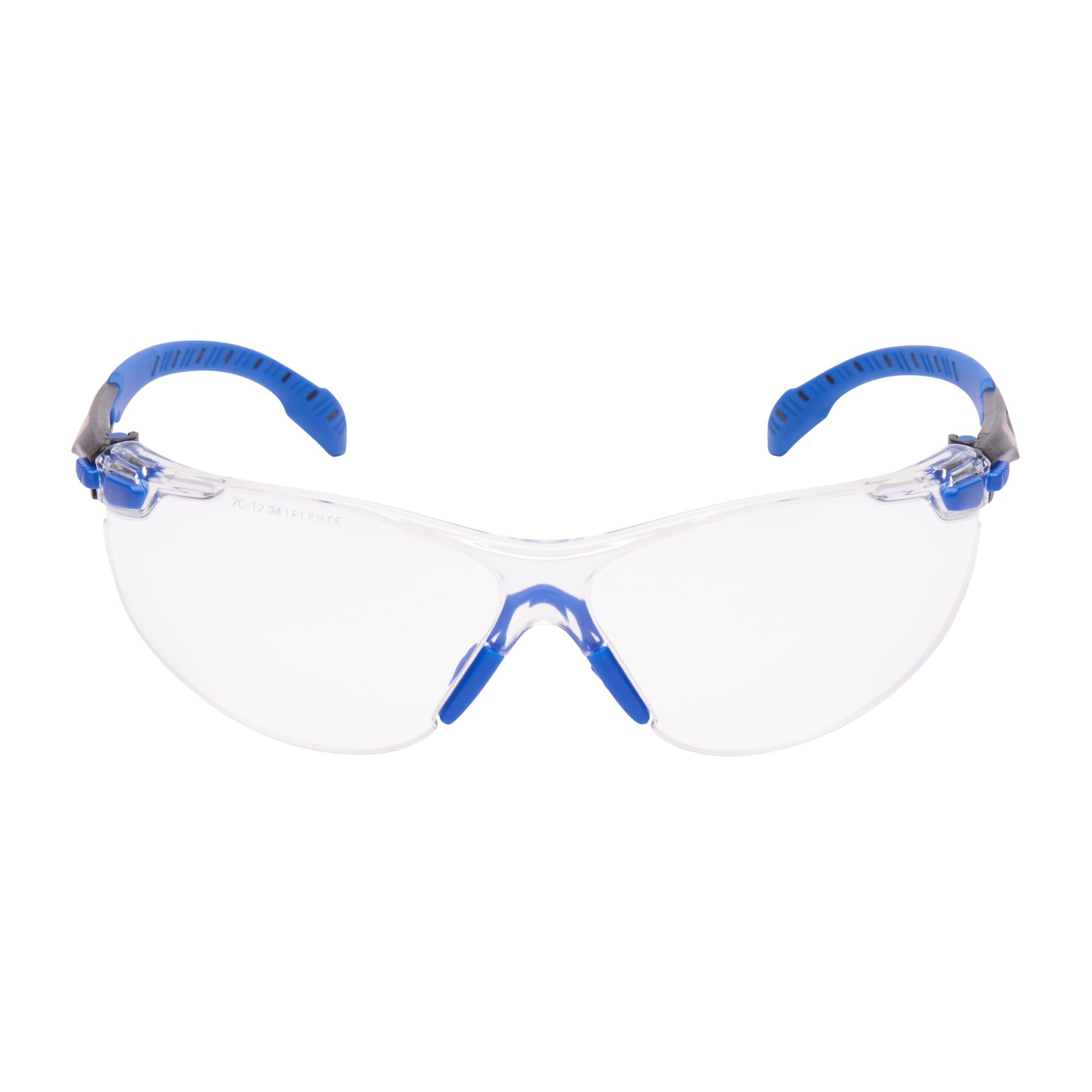 3M™ Solus™ 1000 Gafas de seguridad, montura azul/negro, recubrimiento antiempañante/antirrayaduras Scotchgard™ (K y N), lente incolora, S1101SGAF-EU, 20/caja