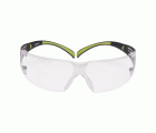 3M™ SecureFit™ 400 Gafas de seguridad, montura negro/verde, antirrayaduras/antiempañante, lente incolora, SF401AS/AF-EU, 20/caja