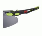 3M™ Solus™ 1000 Gafas de seguridad, montura verde/negro, recubrimiento antiempañante/antirrayaduras Scotchgard™ (K y N), lente gris, S1202SGAF-EU, 20/caja
