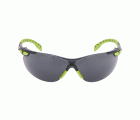 3M™ Solus™ 1000 Gafas de seguridad, montura verde/negro, recubrimiento antiempañante/antirrayaduras Scotchgard™ (K y N), lente gris, S1202SGAF-EU, 20/caja