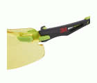 3M™ Solus™ 1000 Gafas de seguridad, montura verde/negro, recubrimiento antiempañante/antirrayaduras Scotchgard™ (K y N), lente ámbar, S1203SGAF-EU, 20/caja