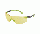 3M™ Solus™ 1000 Gafas de seguridad, montura verde/negro, recubrimiento antiempañante/antirrayaduras Scotchgard™ (K y N), lente ámbar, S1203SGAF-EU, 20/caja