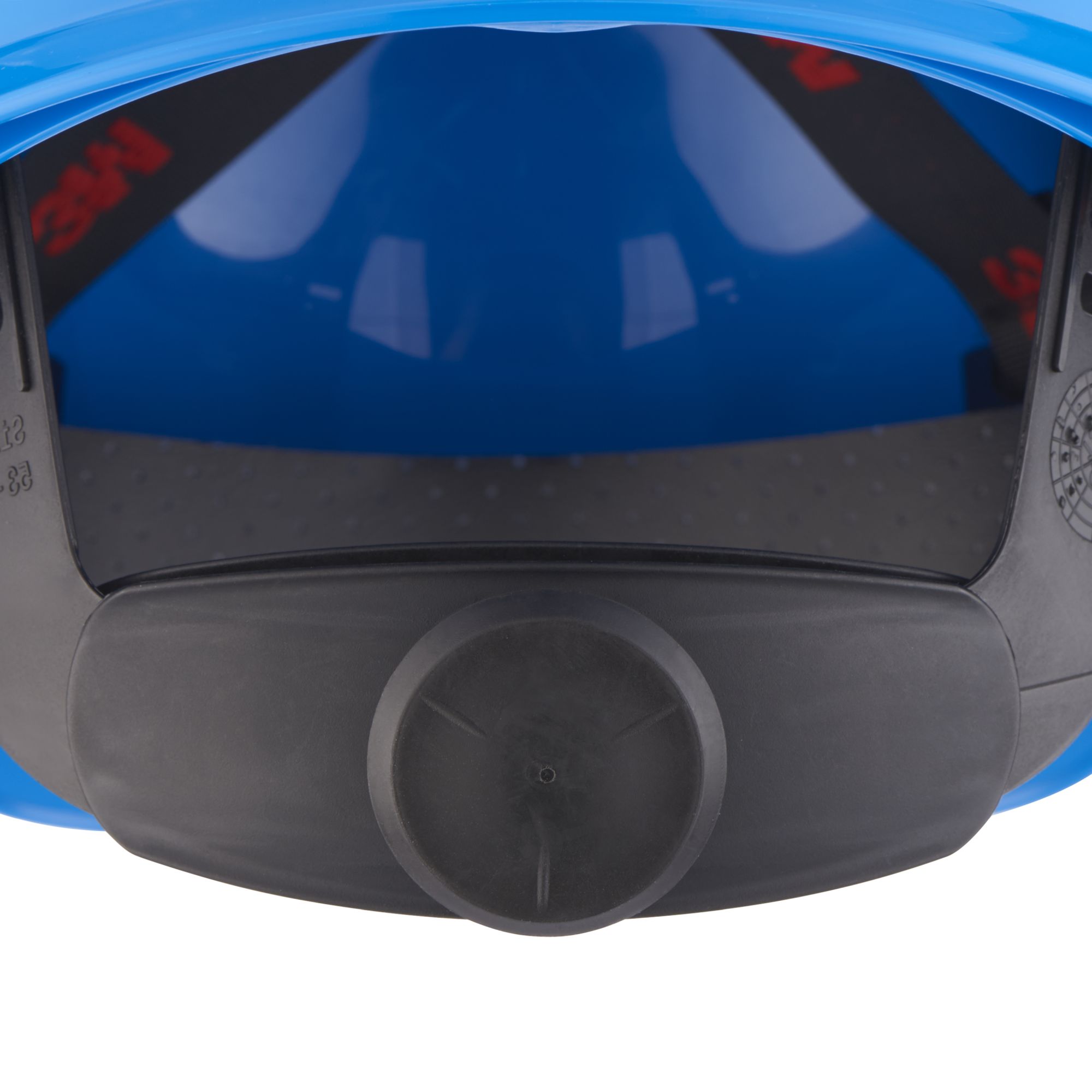3M™ Casco, con arnés de ruleta, ventilado, banda de plástico para el sudor, azul, H700N-BB