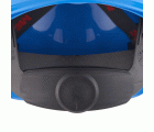 3M™ Casco, con arnés de ruleta, ventilado, banda de plástico para el sudor, azul, H700N-BB