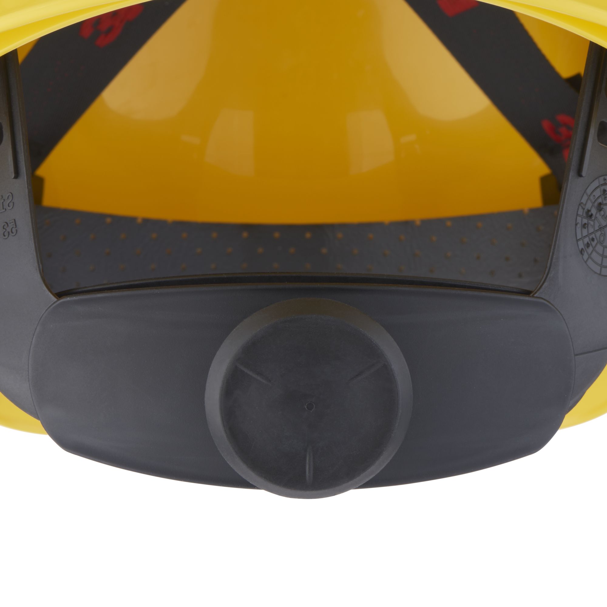 3M™ Casco, con arnés de ruleta, ventilado, banda de plástico para el sudor, amarillo, H700N-GU