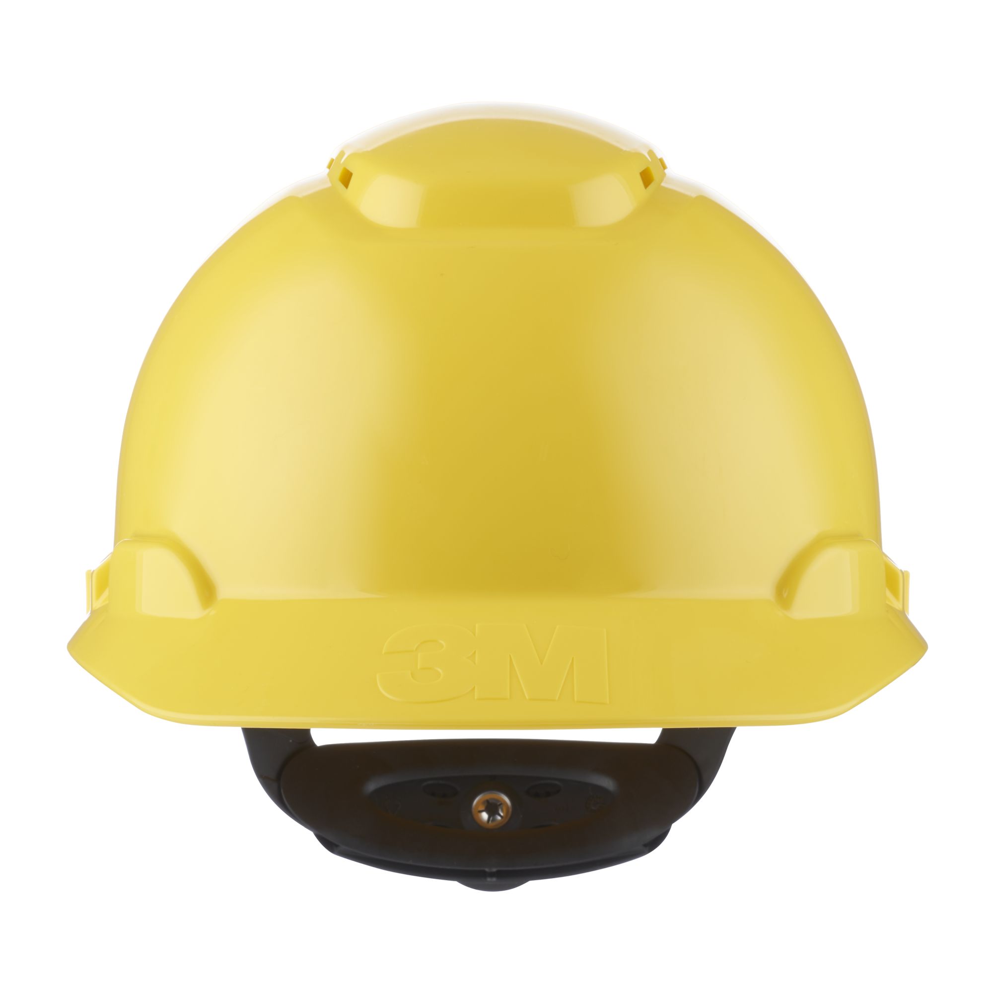 3M™ Casco, con arnés de ruleta, ventilado, banda de plástico para el sudor, amarillo, H700N-GU