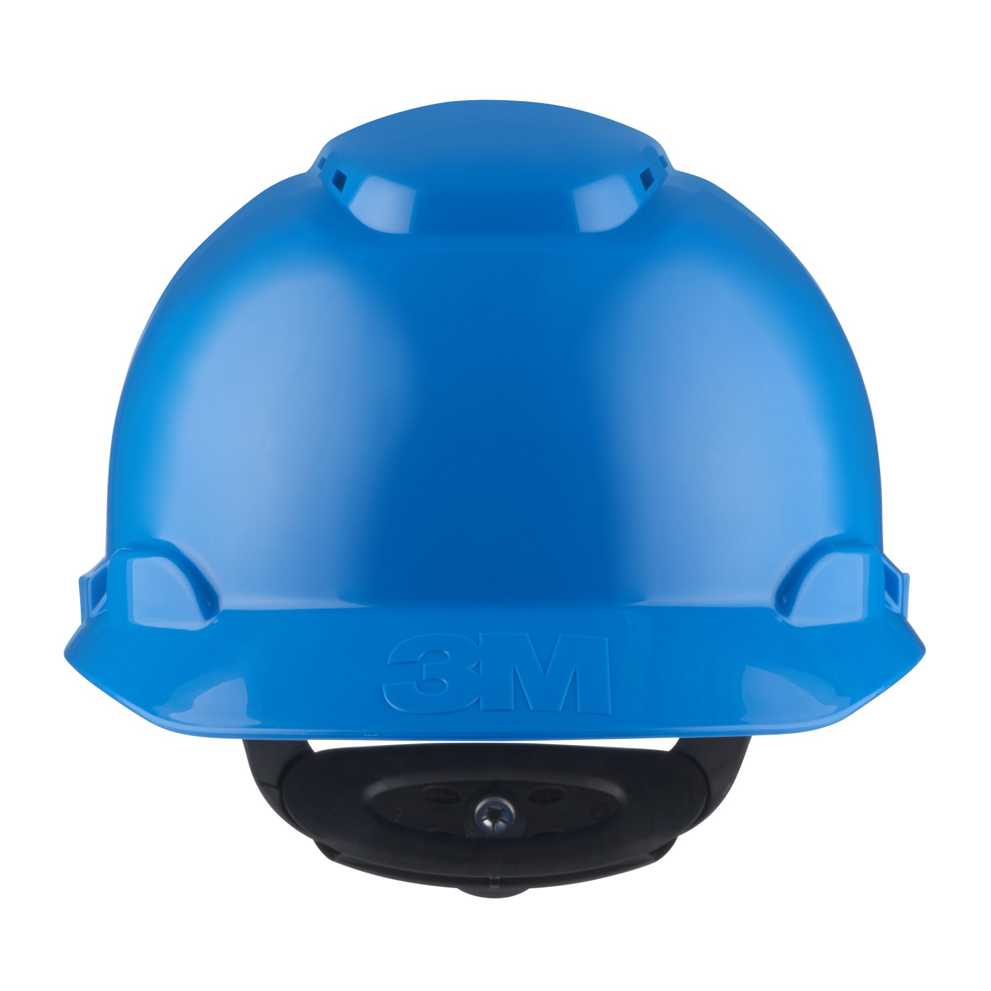 3M™ Casco, con arnés de ruleta, ventilado, banda de plástico para el sudor, azul, H700N-BB