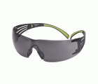 3M™ SecureFit™ 400 Gafas de seguridad, montura negro/verde, antirrayaduras/antiempañante, lente gris, SF402AS/AF-EU, 20/caja