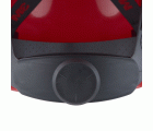 3M™ Casco, con arnés de ruleta, ventilado, banda de plástico para el sudor, rojo, H700N-RD