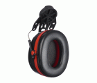 3M™ PELTOR™ Optime™ III Orejeras, 34 dB, negro/rojo, versión montada en casco, H540P3H-413-SV