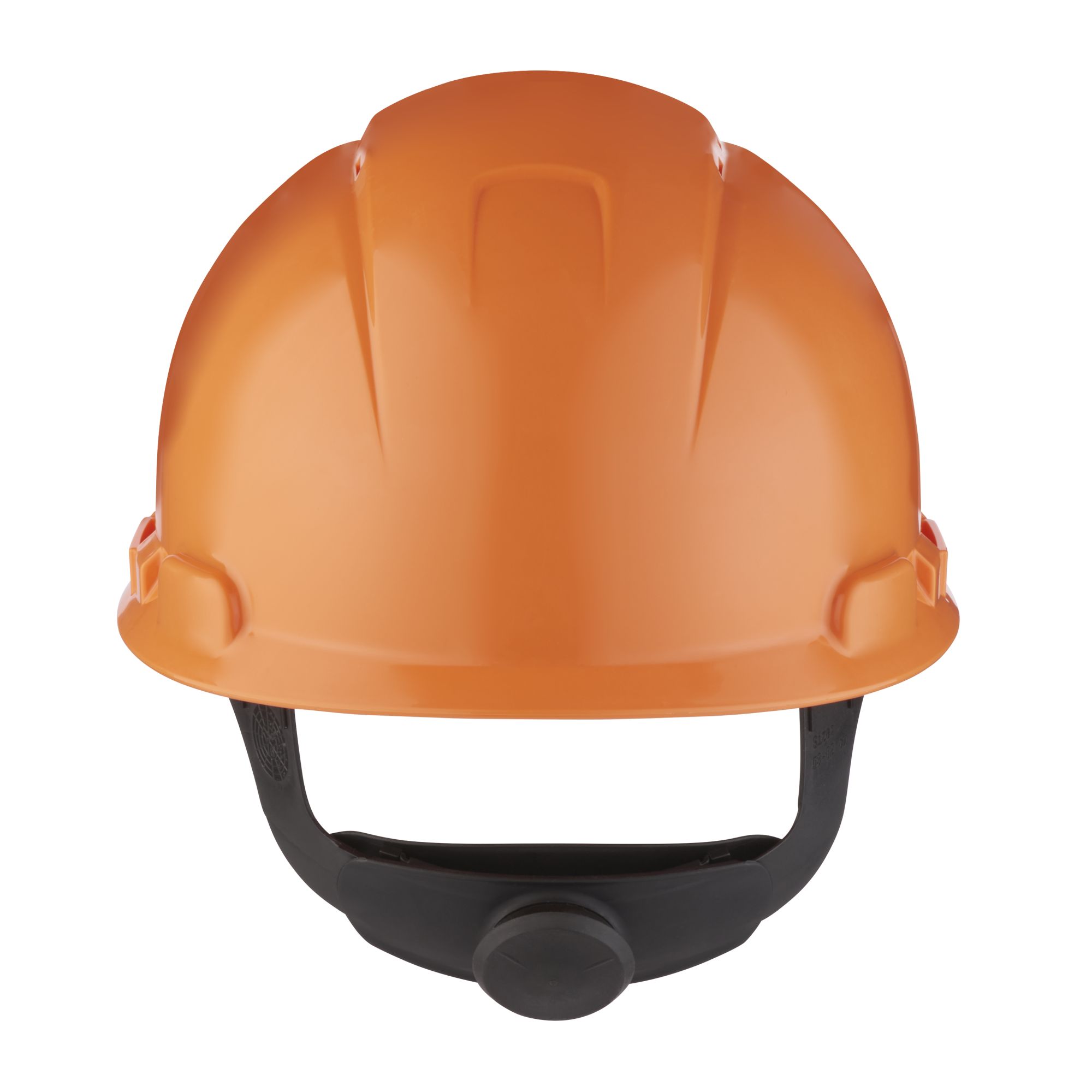 3M™ Casco, con arnés de ruleta, ventilado, banda de plástico para el sudor, naranja, H700N-OR