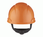 3M™ Casco, con arnés de ruleta, ventilado, banda de plástico para el sudor, naranja, H700N-OR