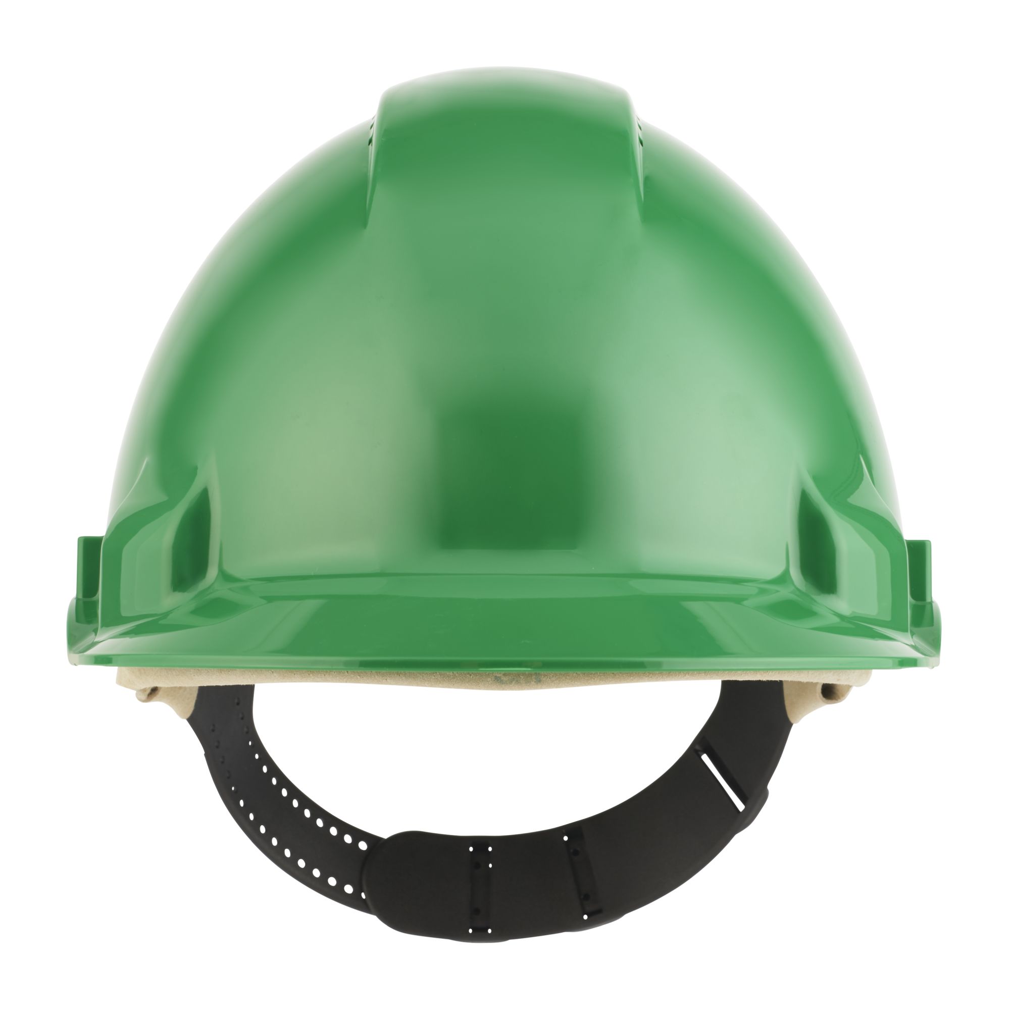 3M™ Casco, Uvicator, con pasador, ventilado y banda antisudor de cuero, verde, G3000DUV-GP