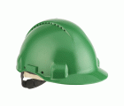 3M™ Casco, Uvicator, con pasador, ventilado y banda antisudor de cuero, verde, G3000DUV-GP