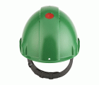 3M™ Casco, Uvicator, con pasador, ventilado y banda antisudor de cuero, verde, G3000DUV-GP