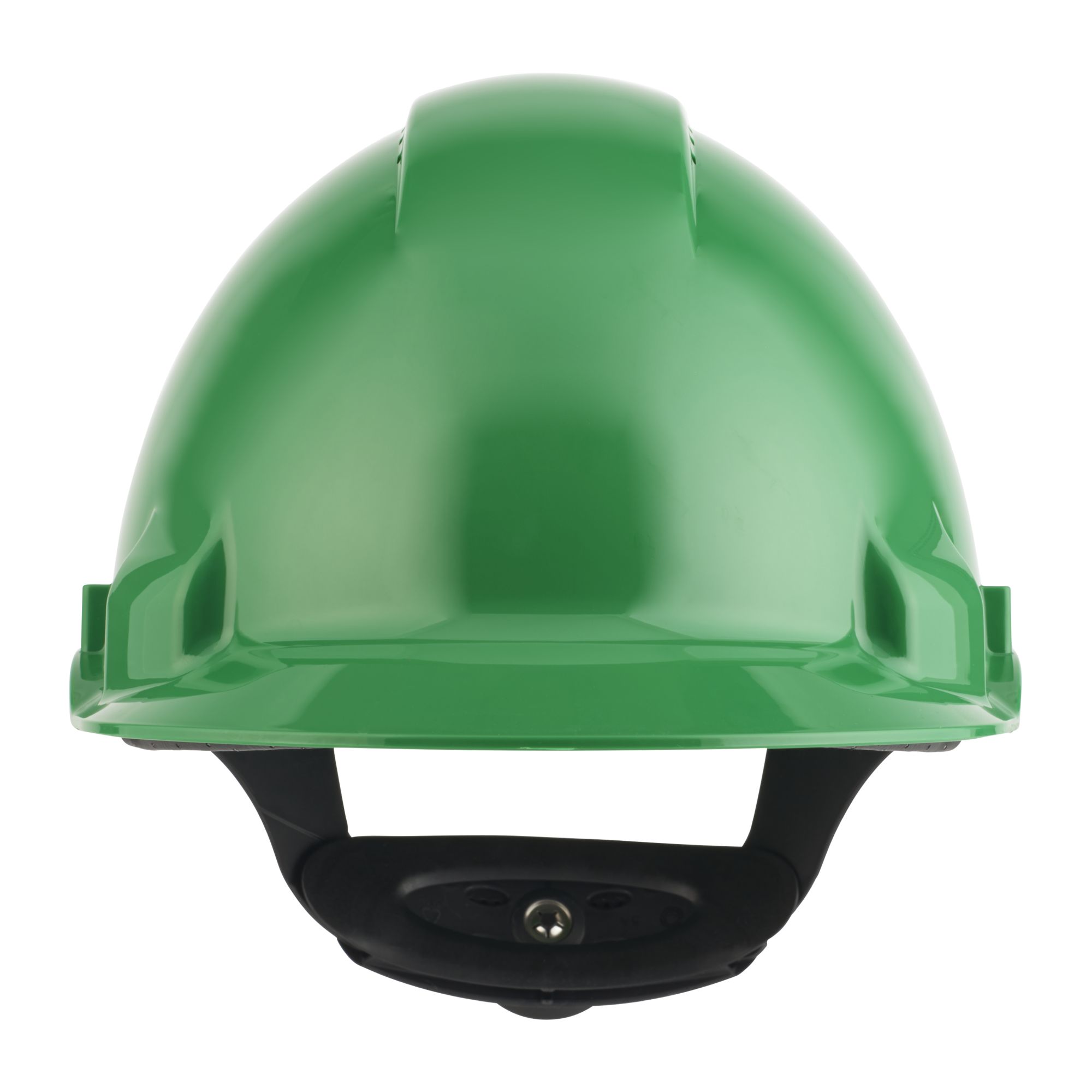 3M™ Casco, Uvicator, con arnés de ruleta, ventilado y banda antisudor de plástico, verde, G3000NUV-GP